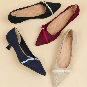 Lily Ribbon Heels