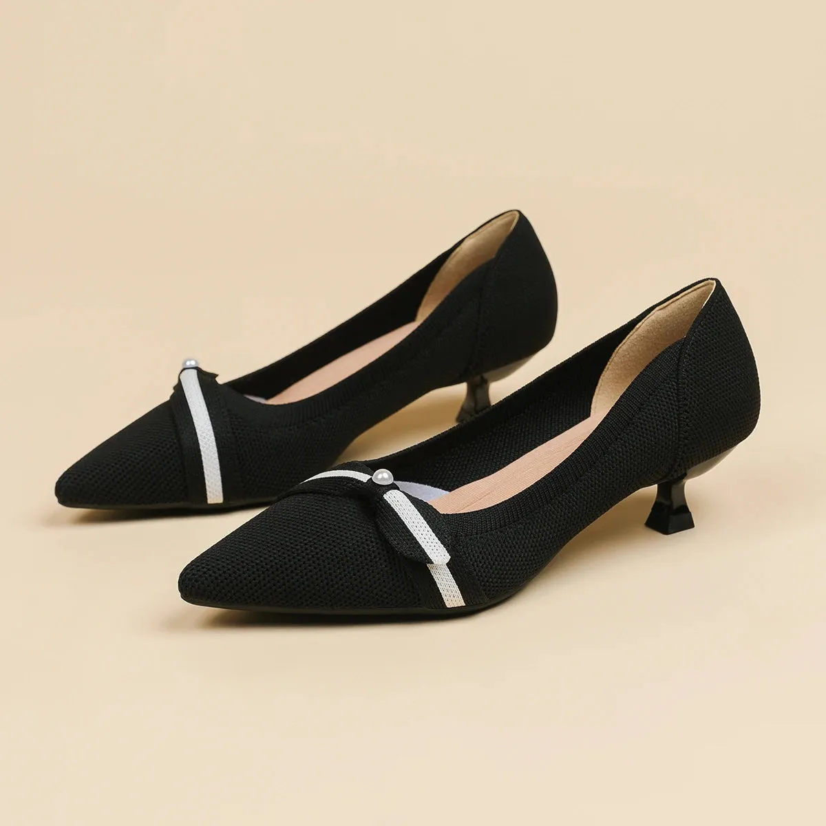 Lily Ribbon Heels