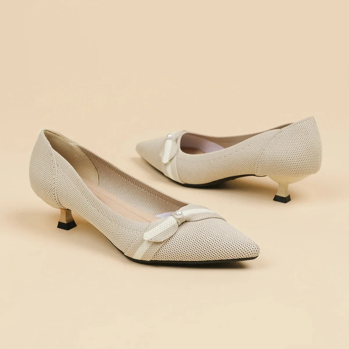 Lily Ribbon Heels