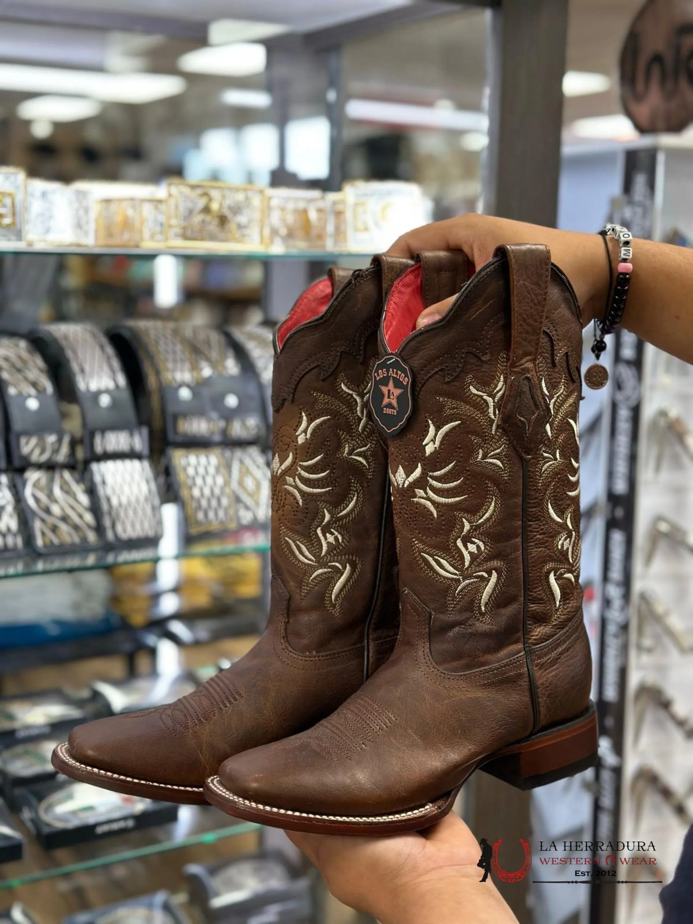 LOS ALTOS RAGE WALNUT WIDE SQUARE TOE