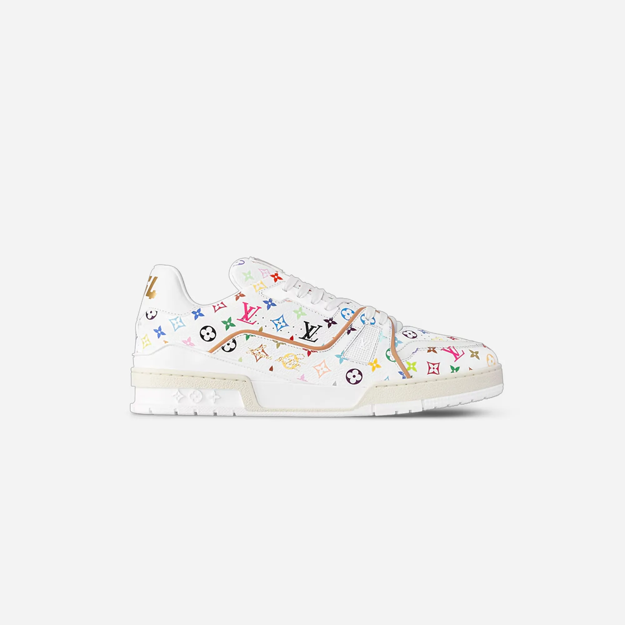 Louis Vuitton LV Trainer Takashi Murakami White
