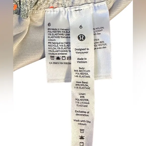 Lululemon Women’s 6 Hotty Hot Low-Rise Short 2.5” 6