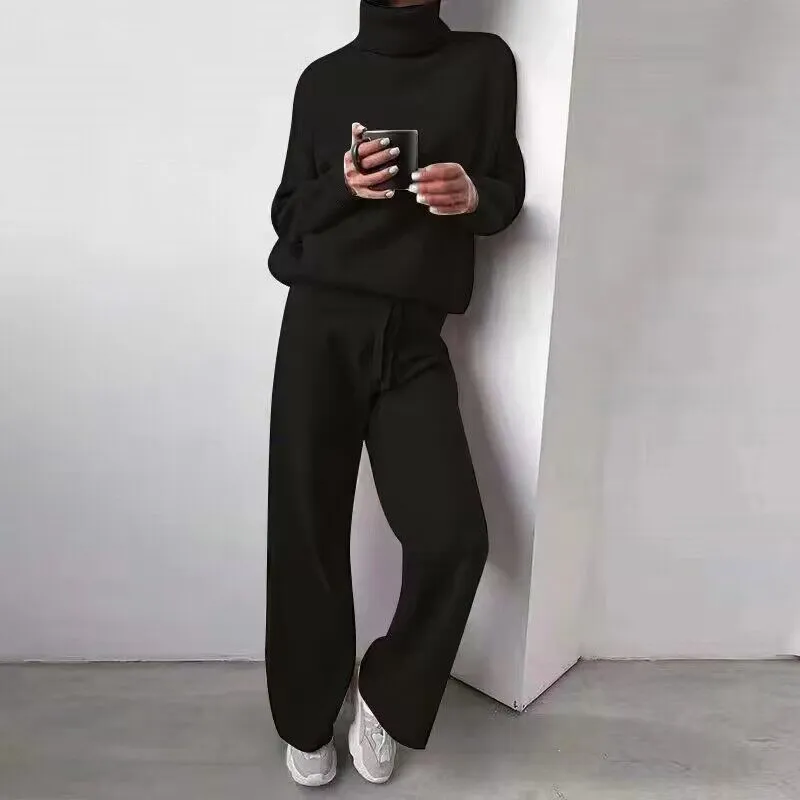 LUXARA™ - Elegant Turtleneck Set