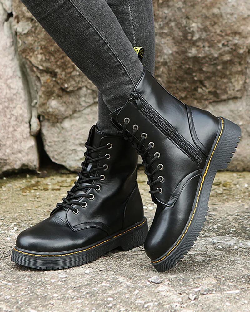 Martens | Elegant Leather Vintage Boots