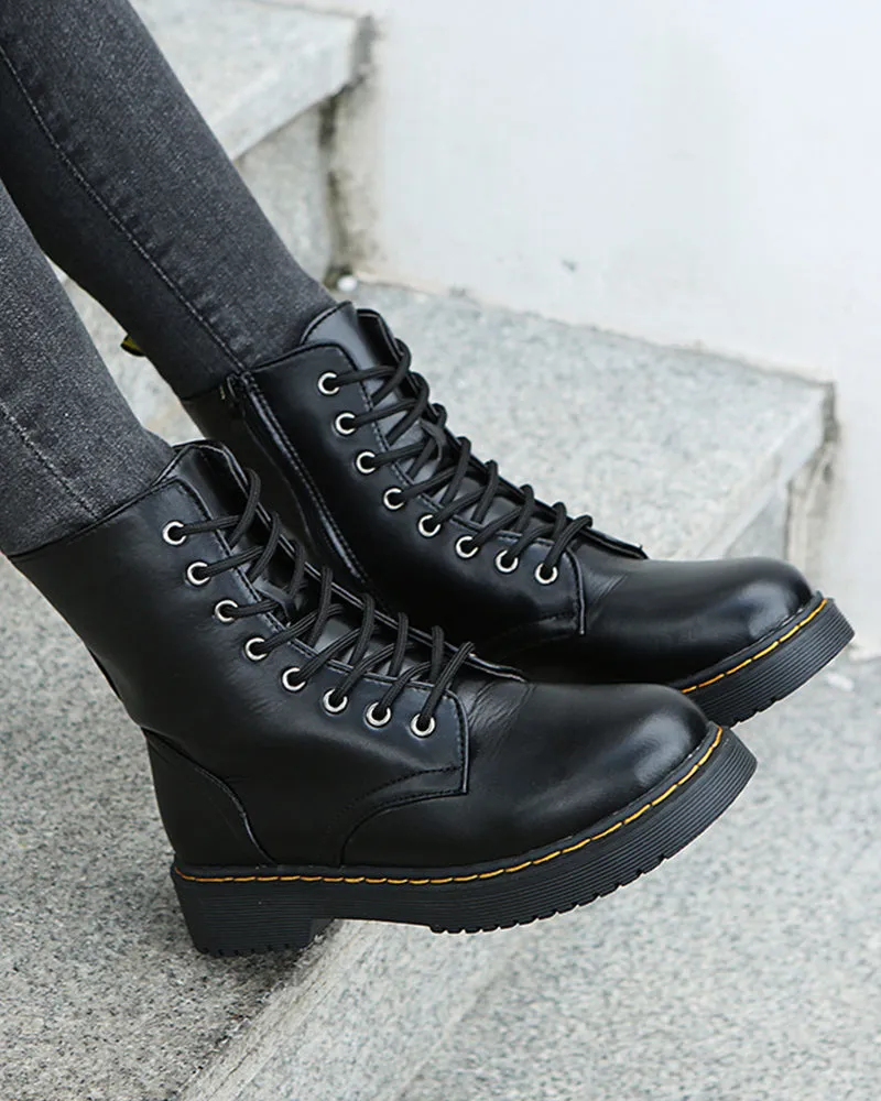 Martens | Elegant Leather Vintage Boots