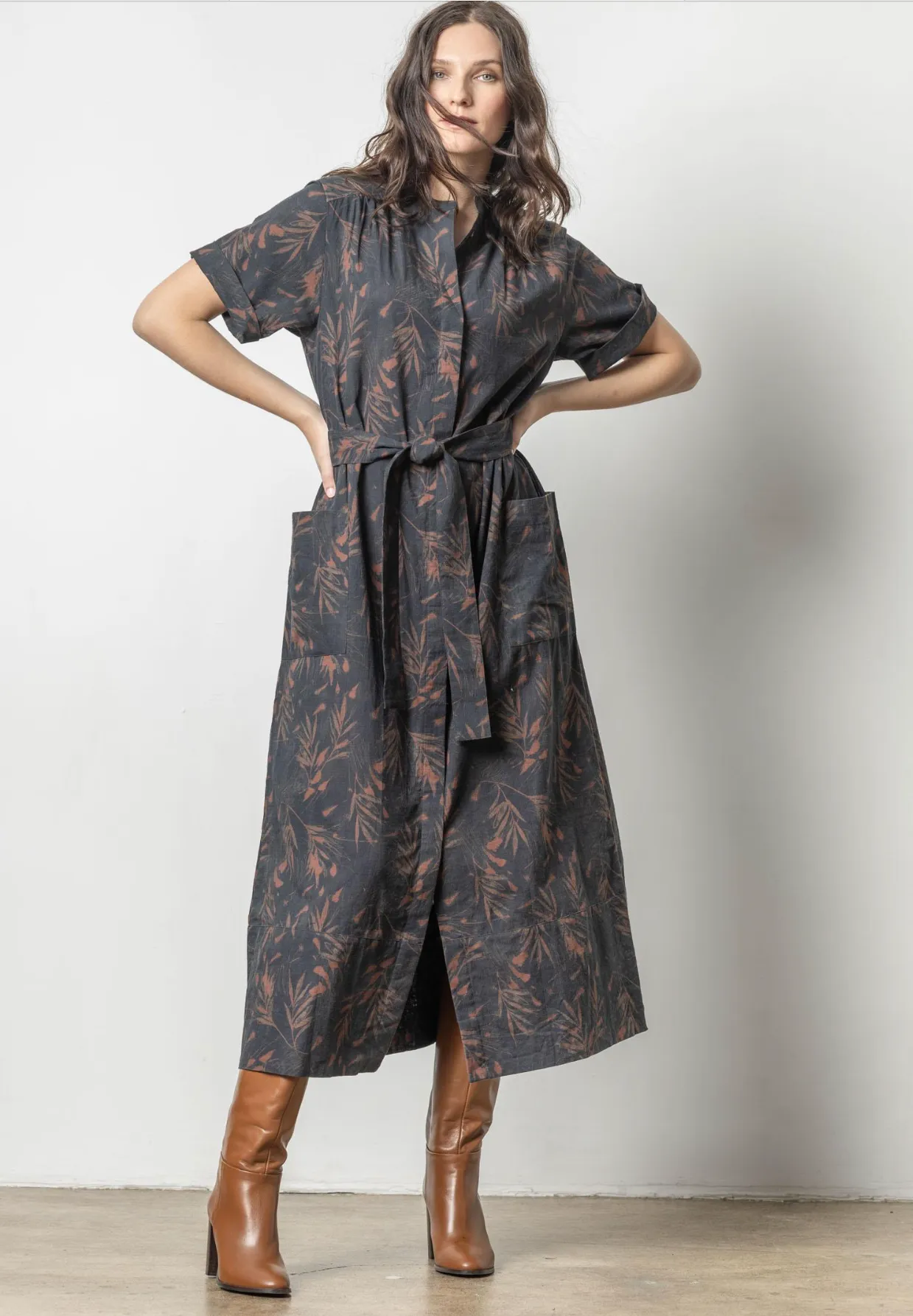 Maxi Button Down Dress