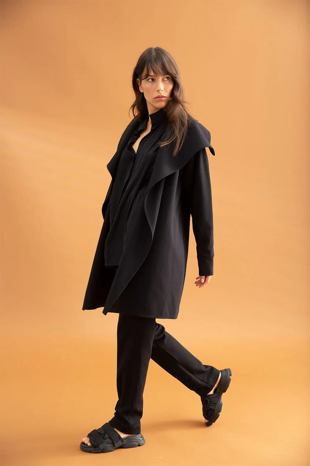Mela Purdie Long Mack Pant F095 1739 in Black