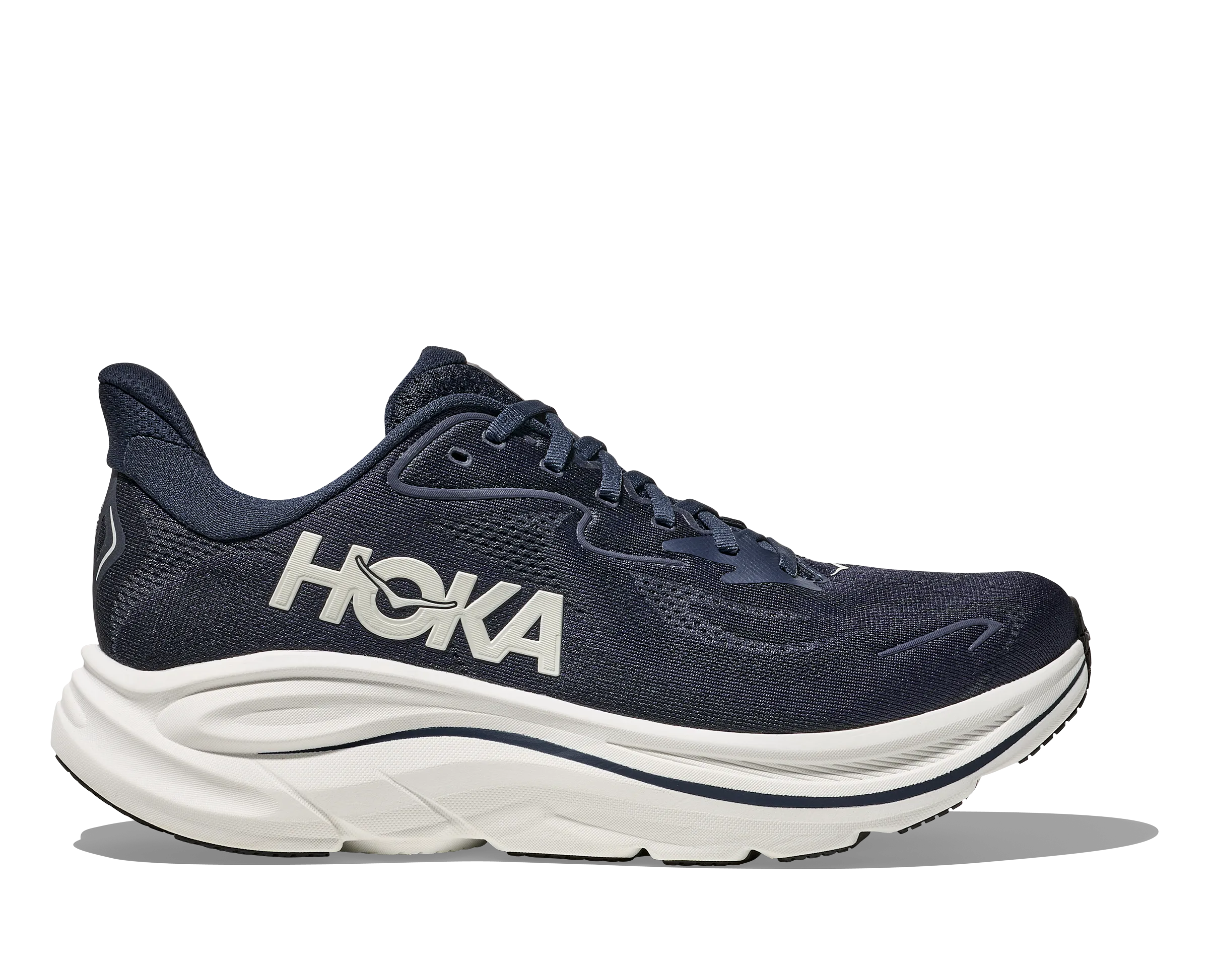 MEN'S CLIFTON 10 - D - NWT NAVY / WHITE