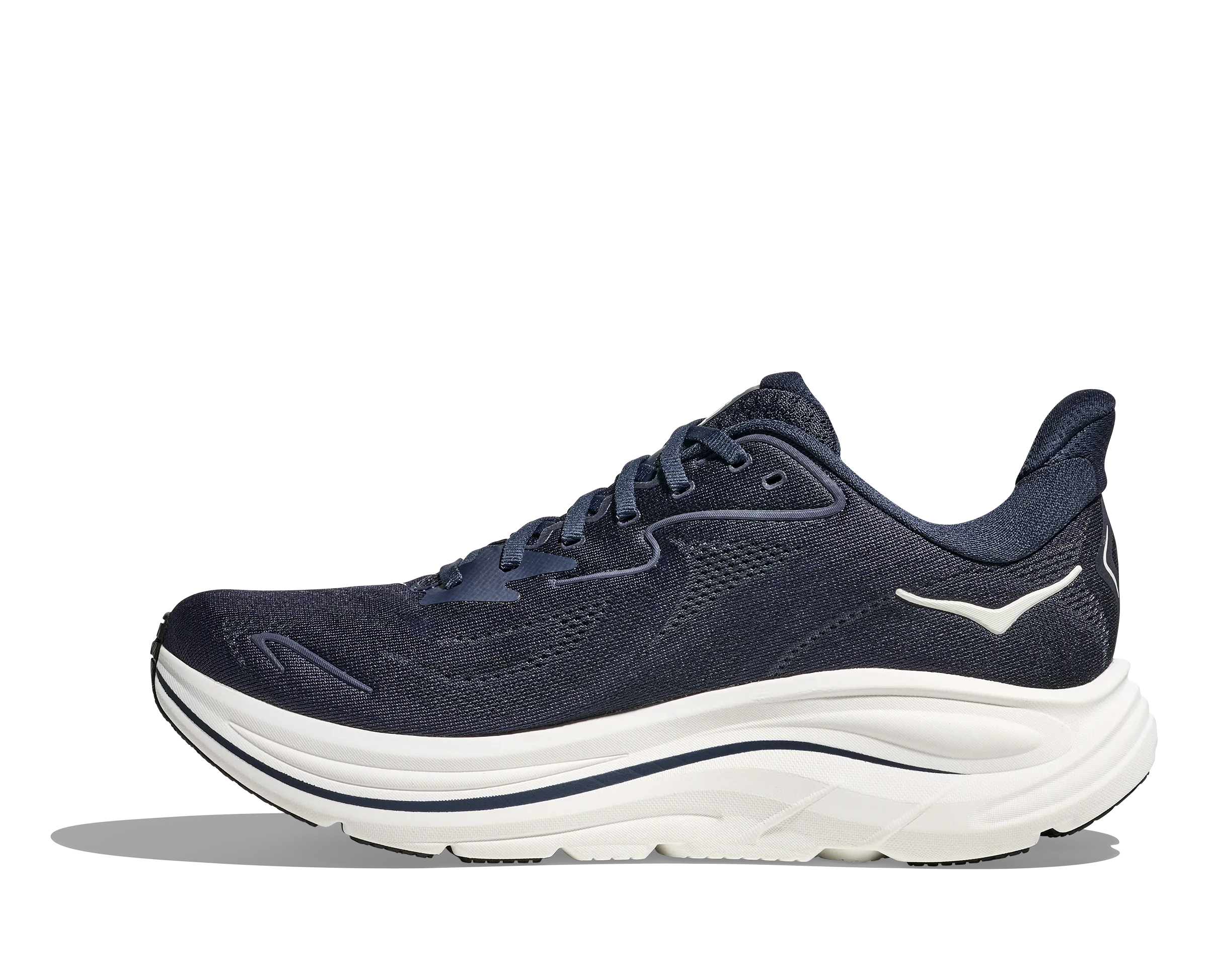 MEN'S CLIFTON 10 - D - NWT NAVY / WHITE