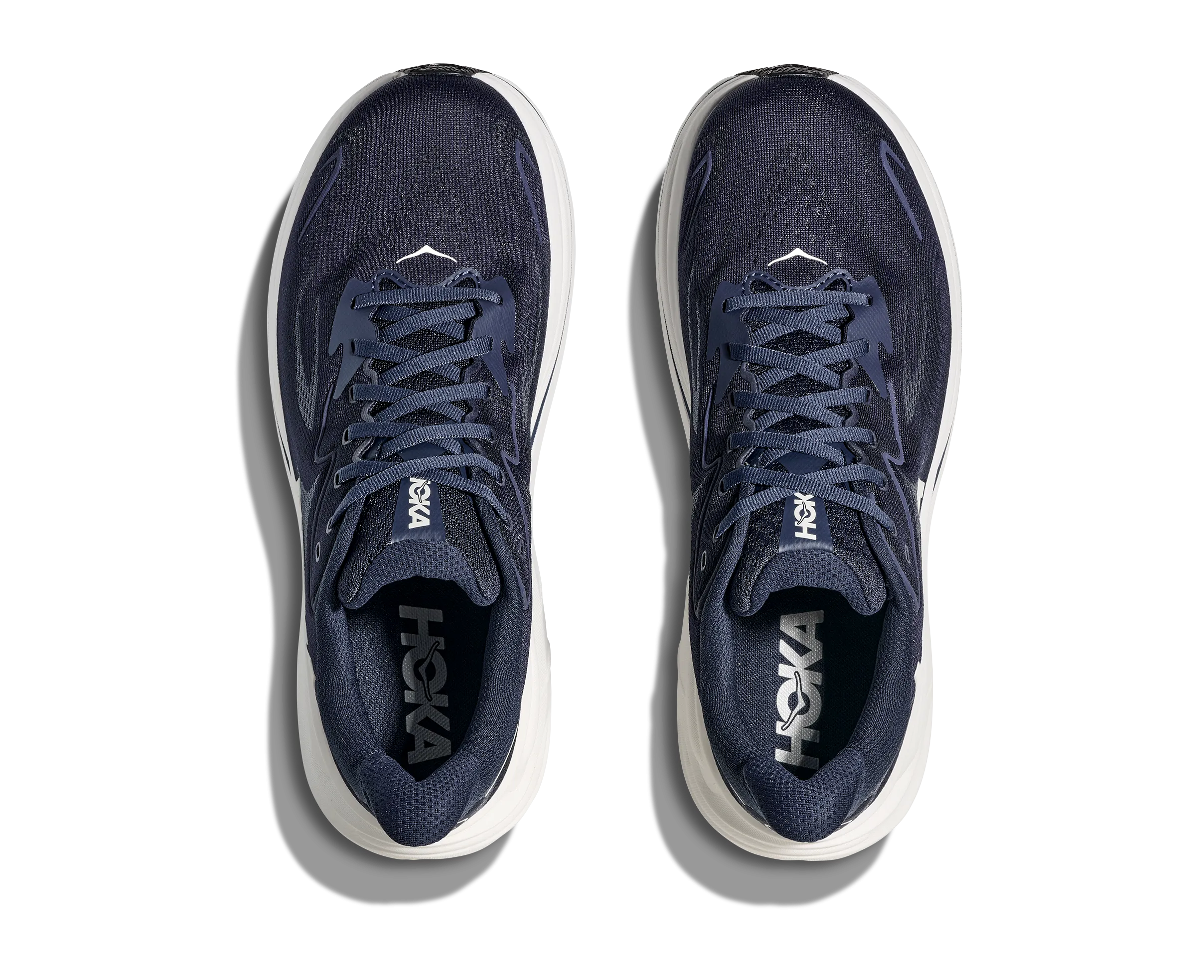 MEN'S CLIFTON 10 - D - NWT NAVY / WHITE