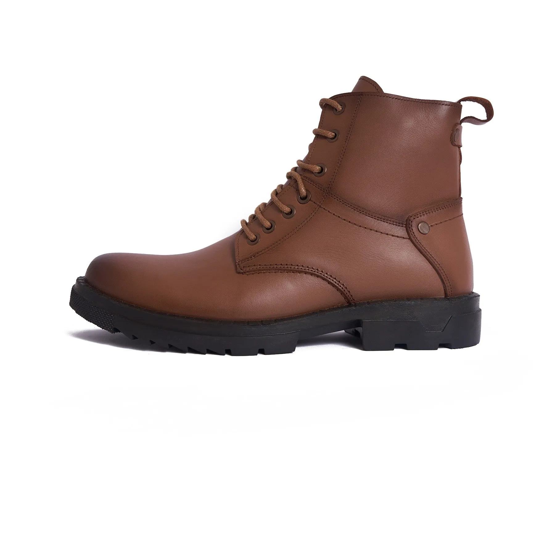 Men's Genuine leather half Boot - Havan Color Model V305