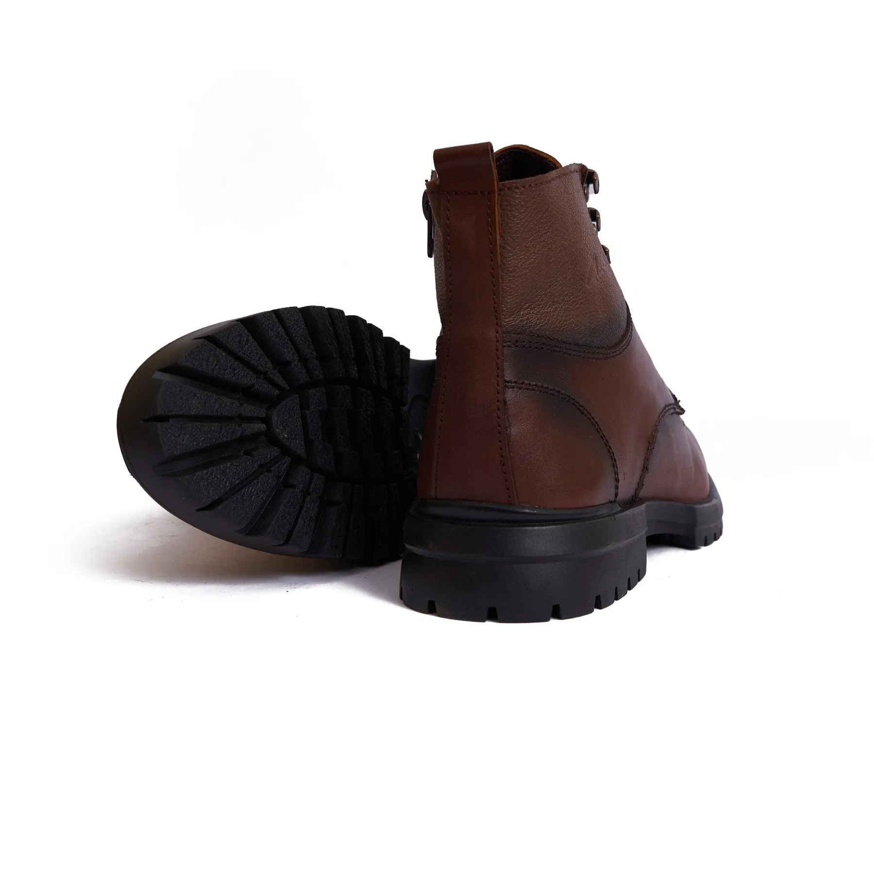 Men's Genuine leather half Boot - Havan - Model VB935