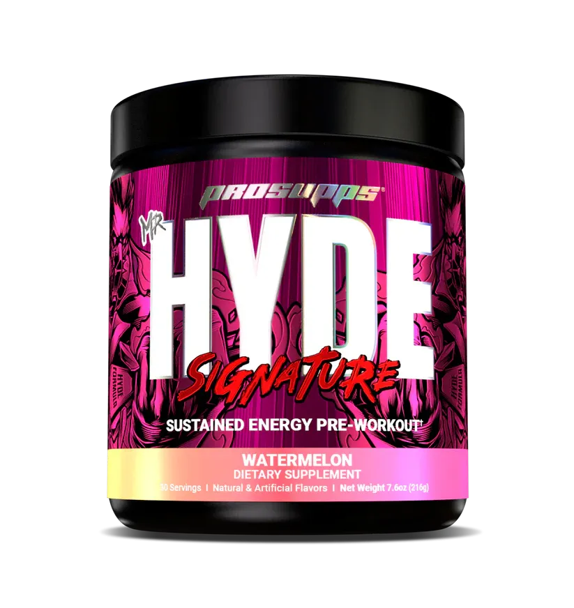 Mr. HYDE® Signature V2 Pre-Workout 30 Servings – Energy, Focus & Pump Enhancer