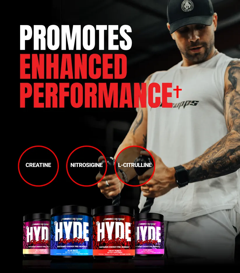 Mr. HYDE® Signature V2 Pre-Workout 30 Servings – Energy, Focus & Pump Enhancer