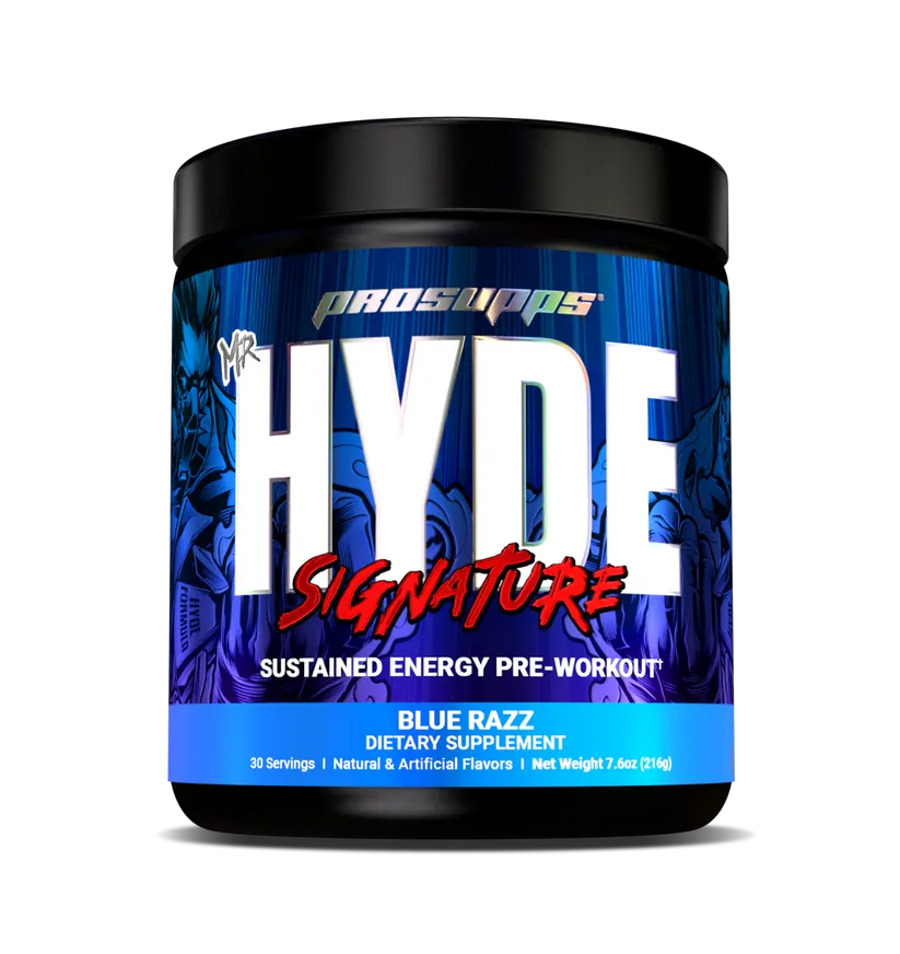 Mr. HYDE® Signature V2 Pre-Workout 30 Servings – Energy, Focus & Pump Enhancer