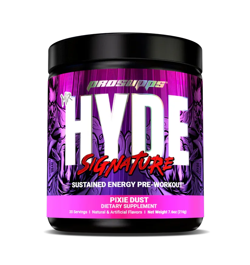 Mr. HYDE® Signature V2 Pre-Workout 30 Servings – Energy, Focus & Pump Enhancer