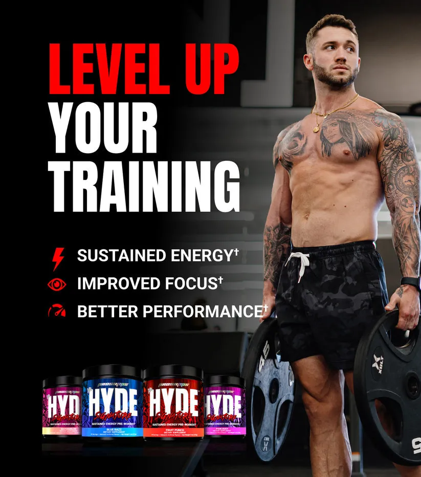 Mr. HYDE® Signature V2 Pre-Workout 30 Servings – Energy, Focus & Pump Enhancer