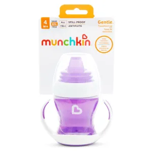 Munchkin- Gentle™ Transition Cup 4 Oz -  4Months  - Purple