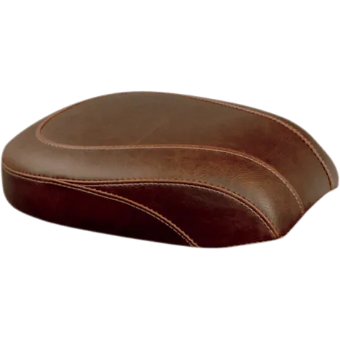Mustang 76765 Wide Tripper Recessed Passenger Seat - Smooth - Brown