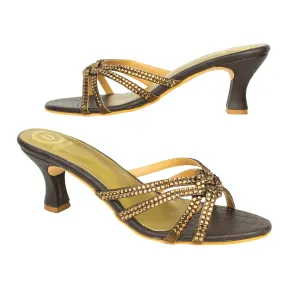 Nawal Heels S248H - Brown