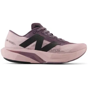 New Balance Women's FuelCell Rebel v4 Running Shoes Twilight Haze / Dark Ice Wine / Black