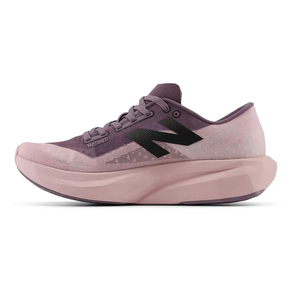 New Balance Women's FuelCell Rebel v4 Running Shoes Twilight Haze / Dark Ice Wine / Black