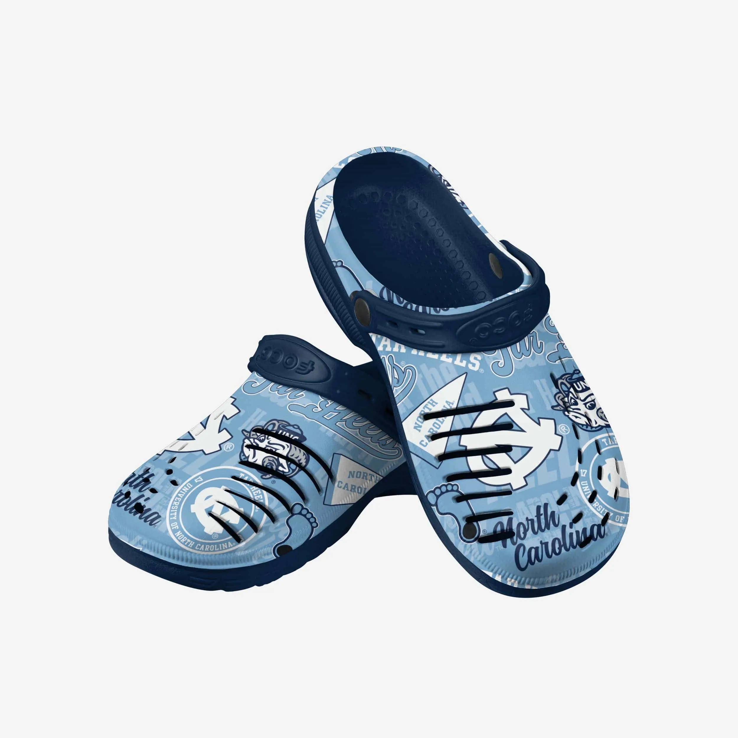 North Carolina Historic Print Clog With Strap