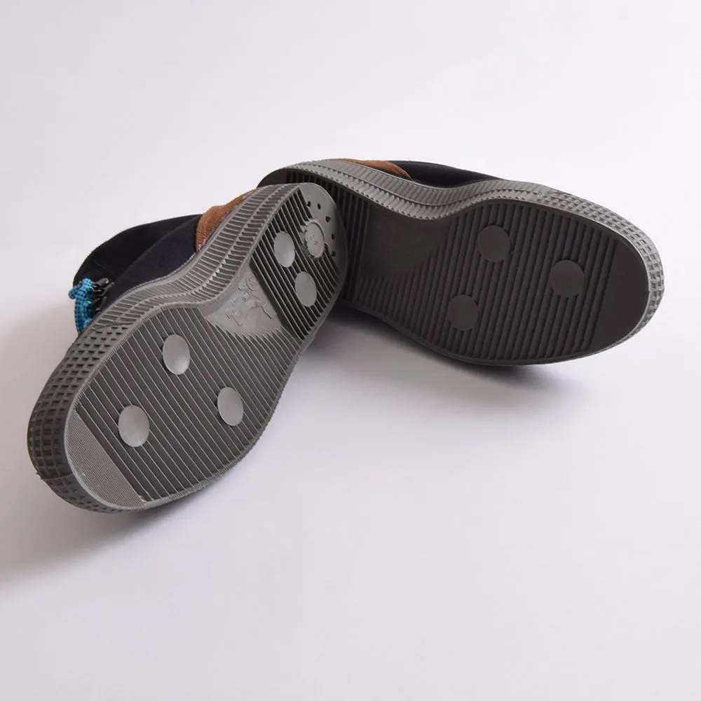 Novesta Star Dribble Hiker Black Grey Boots