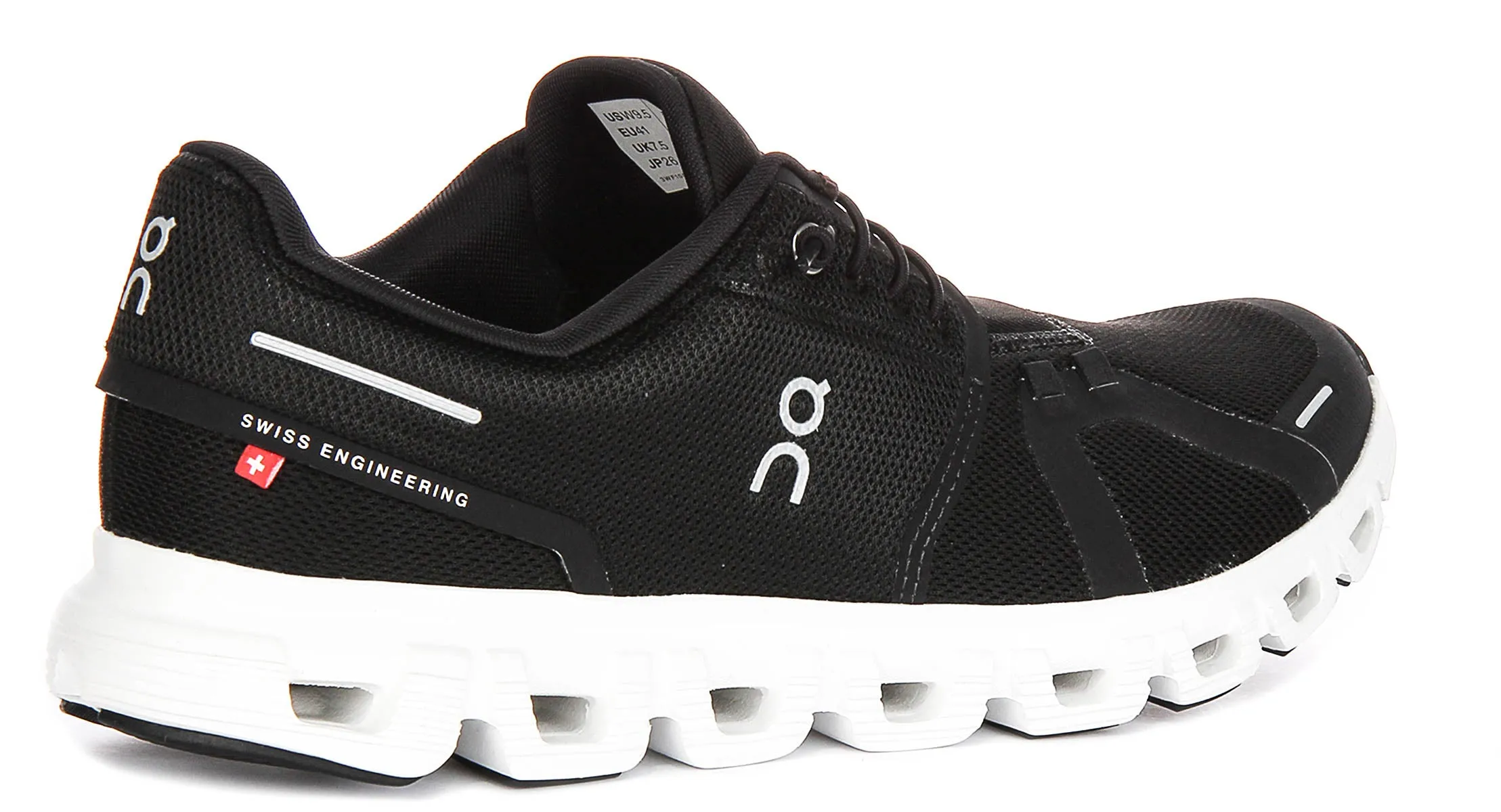 On Running Cloud 6 In Black White For Women