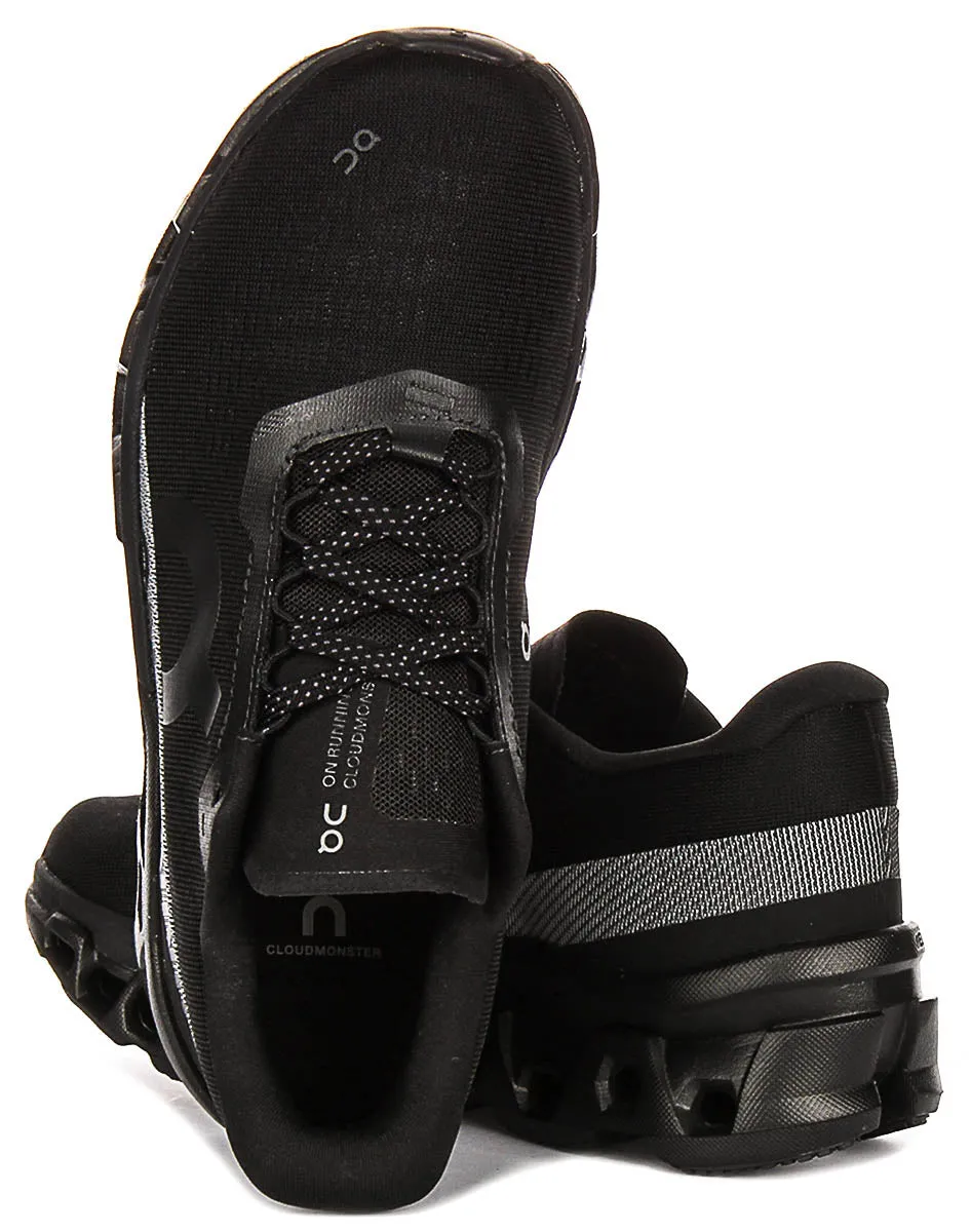 On Running Cloudmonster 2 In Black For Women