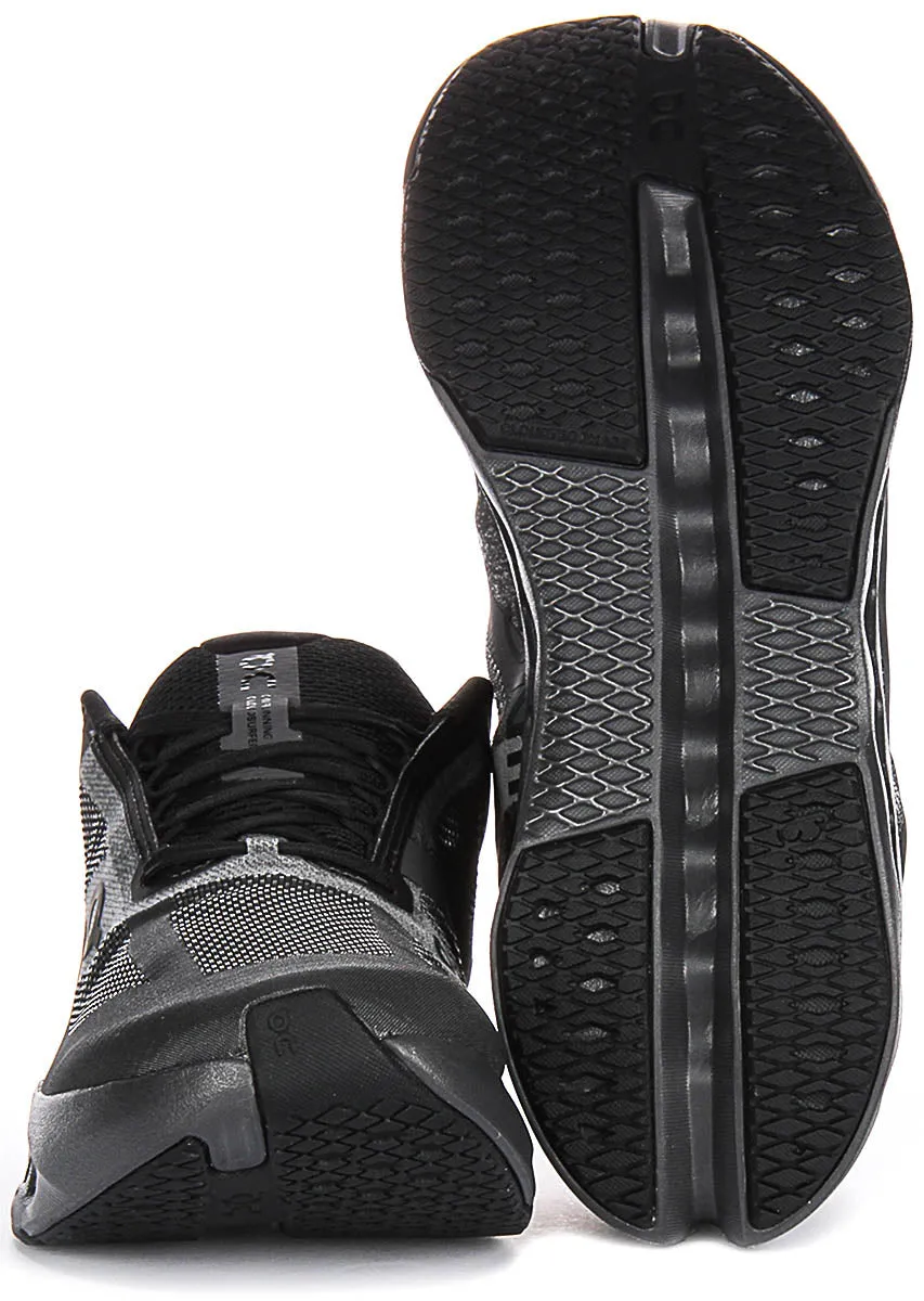 On Running Cloudsurfer NXT In Black Grey For Men