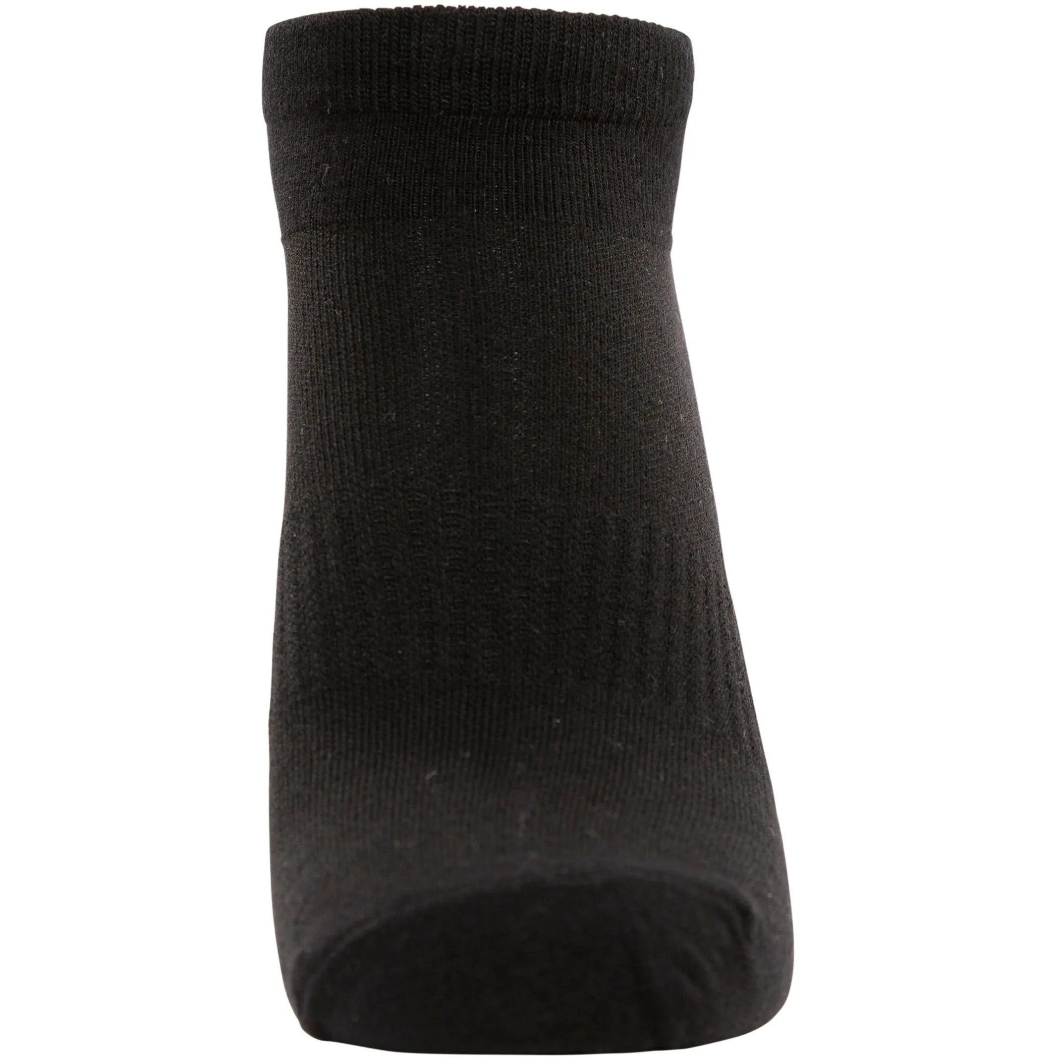Orbital Unisex Adults 5 Pairs of Bamboo Viscose Trainer Liners in Black