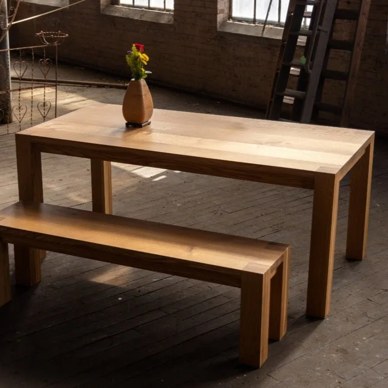 Parsons Table | Modern Wood Dining Table