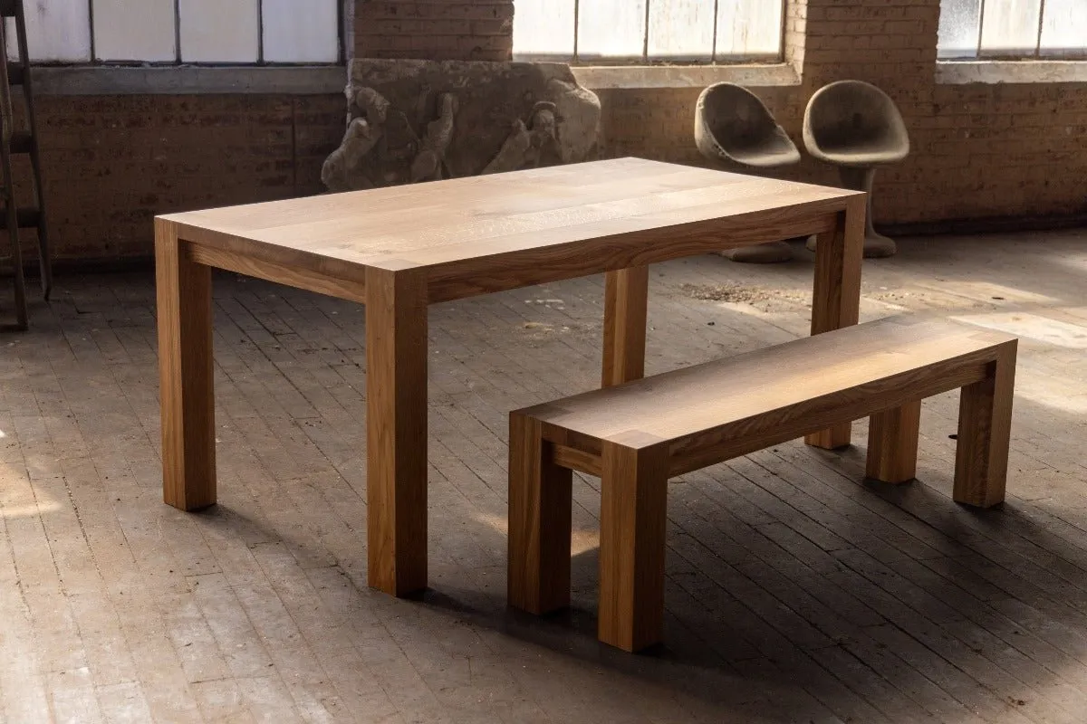 Parsons Table | Modern Wood Dining Table