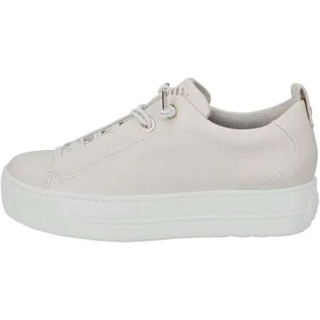 Paul Green Beige Platform Trainer|5017062