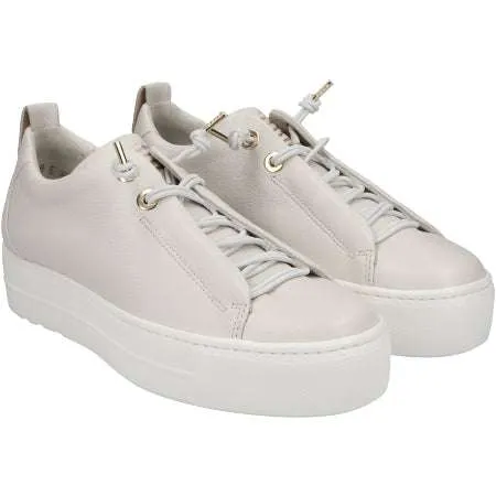 Paul Green Beige Platform Trainer|5017062