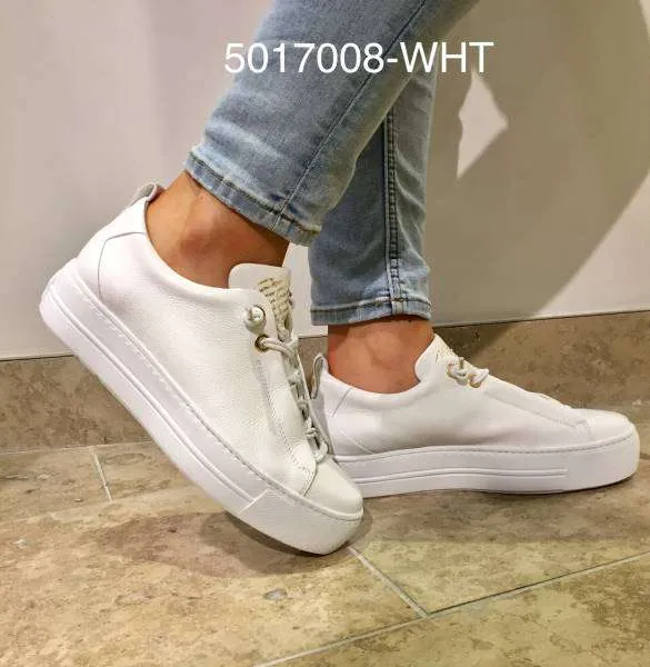 Paul Green White Supersoft Trainer|5017008