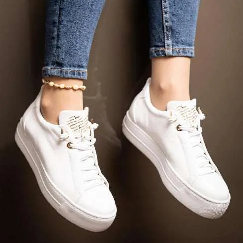 Paul Green White Supersoft Trainer|5017008