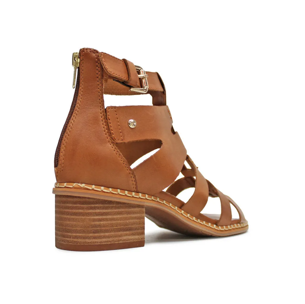 Pikolinos Blanes Leather Women's Gladiater Heel Sandals