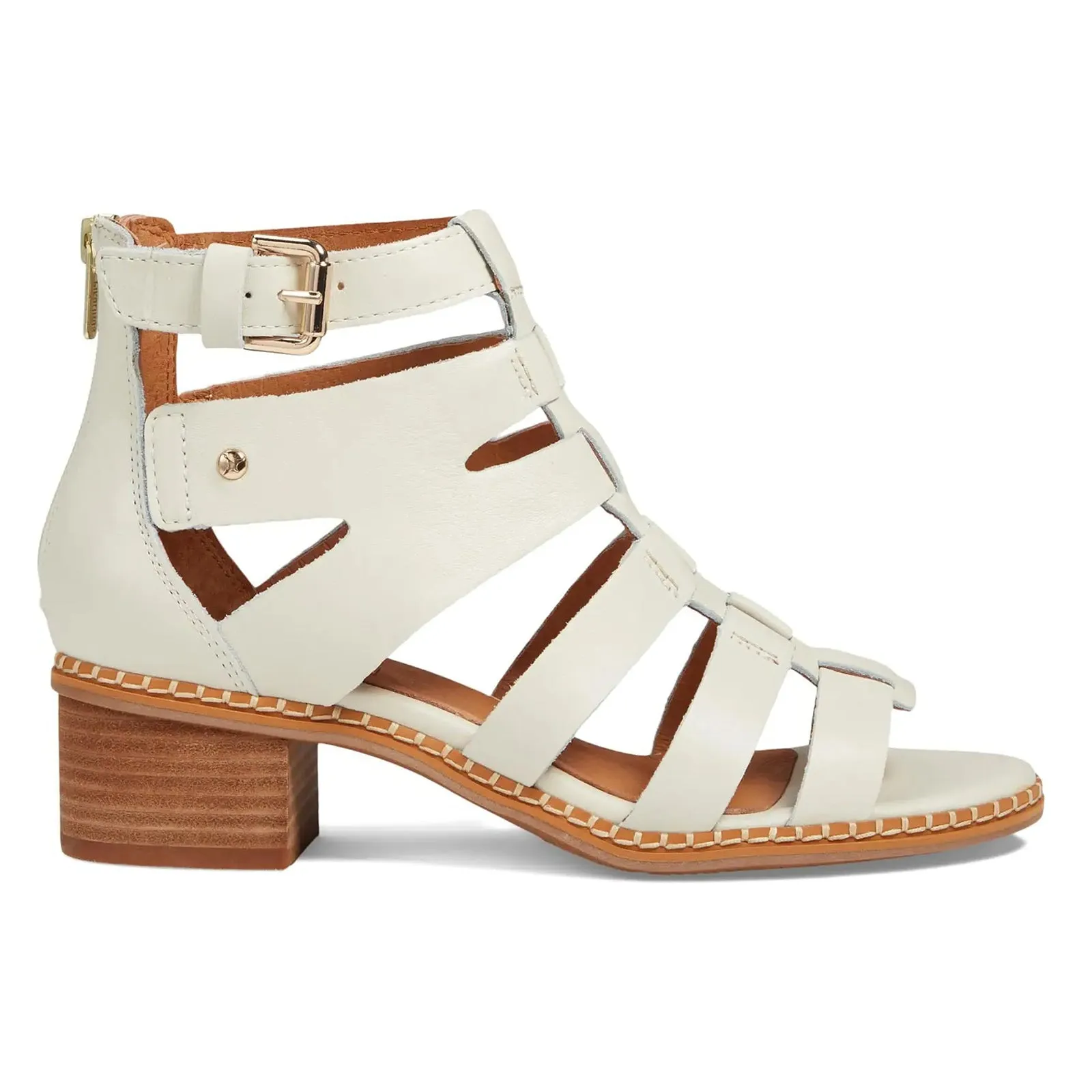 Pikolinos Blanes Leather Women's Gladiater Heel Sandals