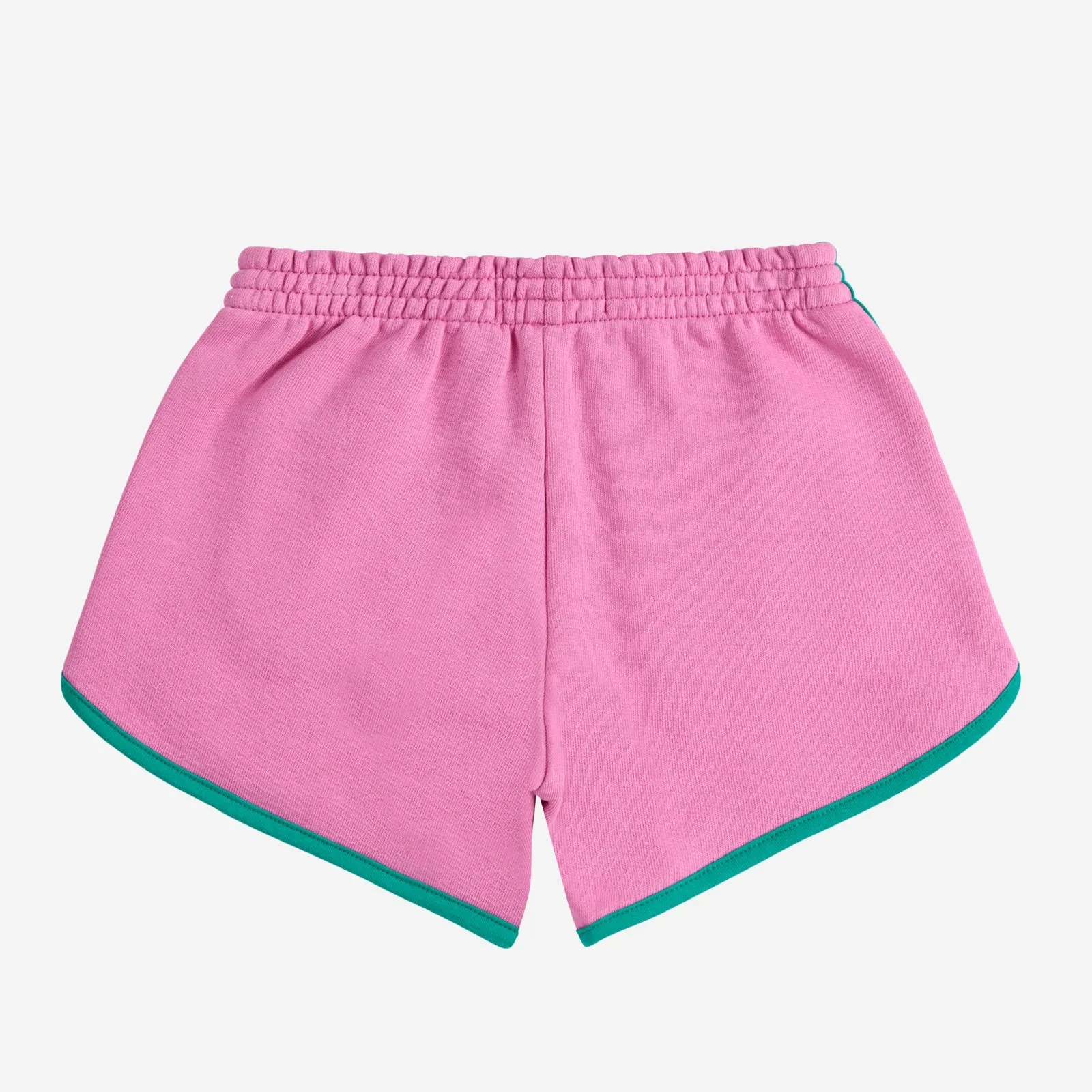 Pink Colour Block Shorts by Bobo Choses