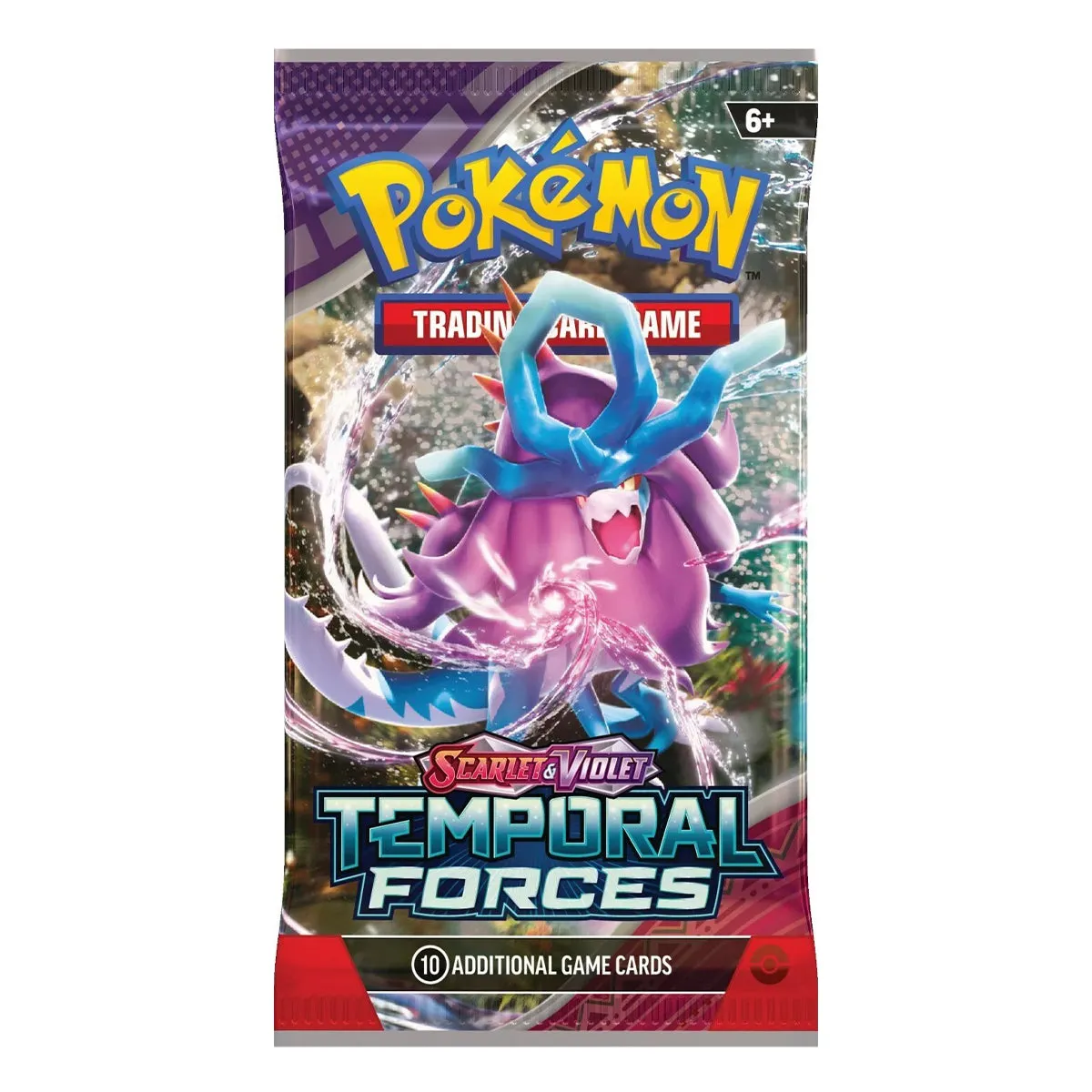 POKEMON TCG Scarlet & Violet Temporal Forces Single Booster Pack