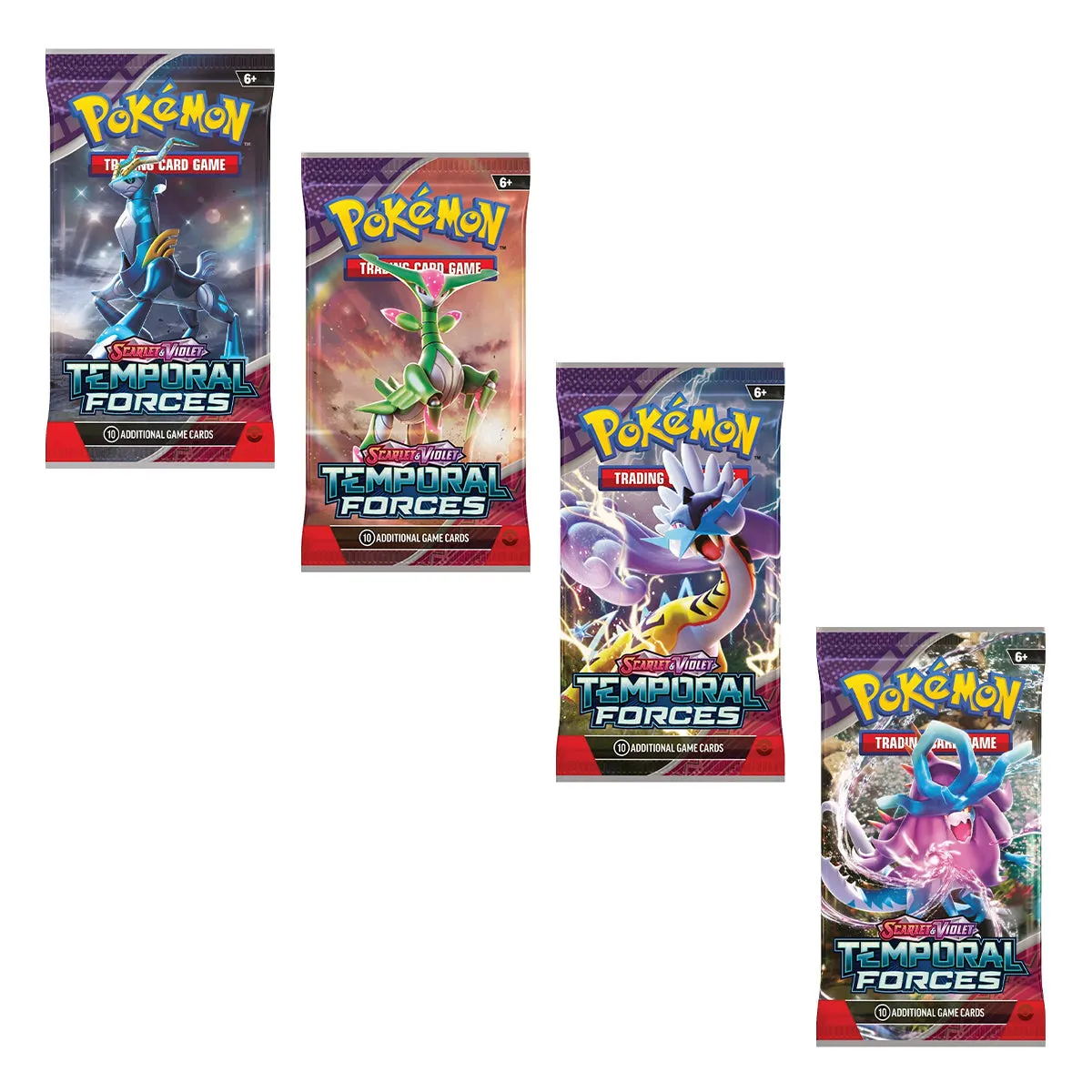 POKEMON TCG Scarlet & Violet Temporal Forces Single Booster Pack