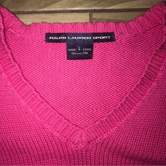 Polo Ralph Lauren sweater long sleeve pink