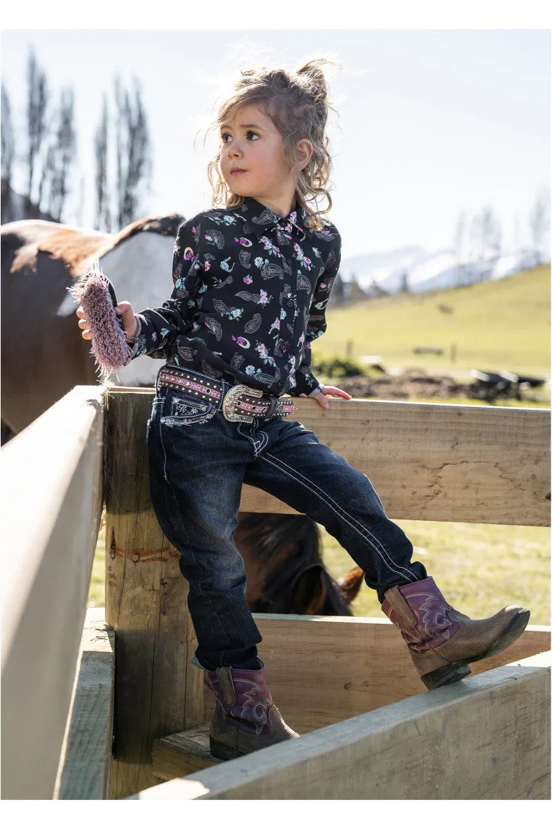 Pure Western Girls Anjelica Slim Leg Jean