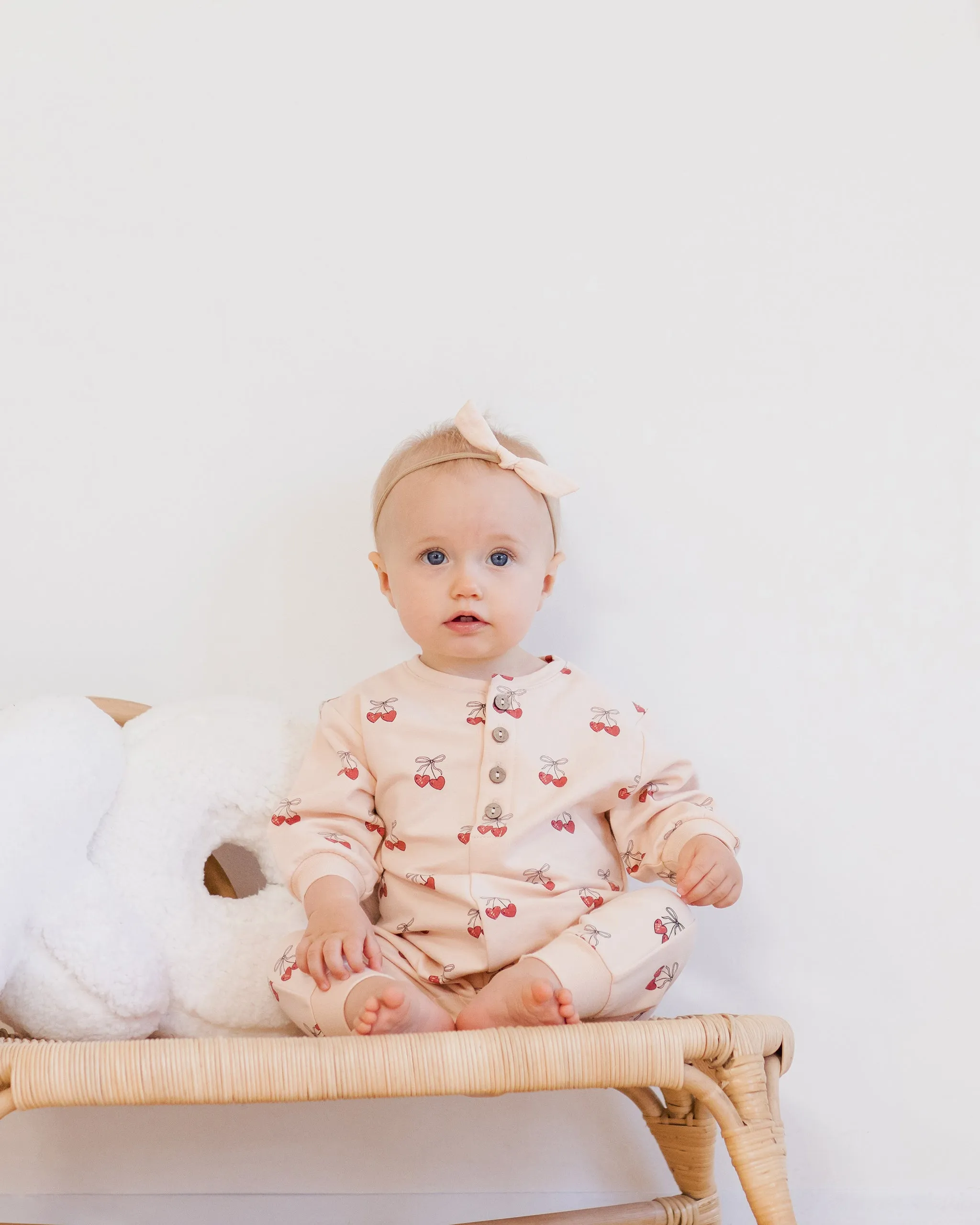 Quincy Mae Relaxed Fleece Jumpsuit - Mon Amour