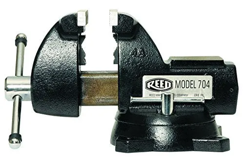 REED 705 Mid-Line Vise, 1/4 to 2-1/2-Inch Pipe Capacity