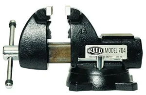 REED 705 Mid-Line Vise, 1/4 to 2-1/2-Inch Pipe Capacity
