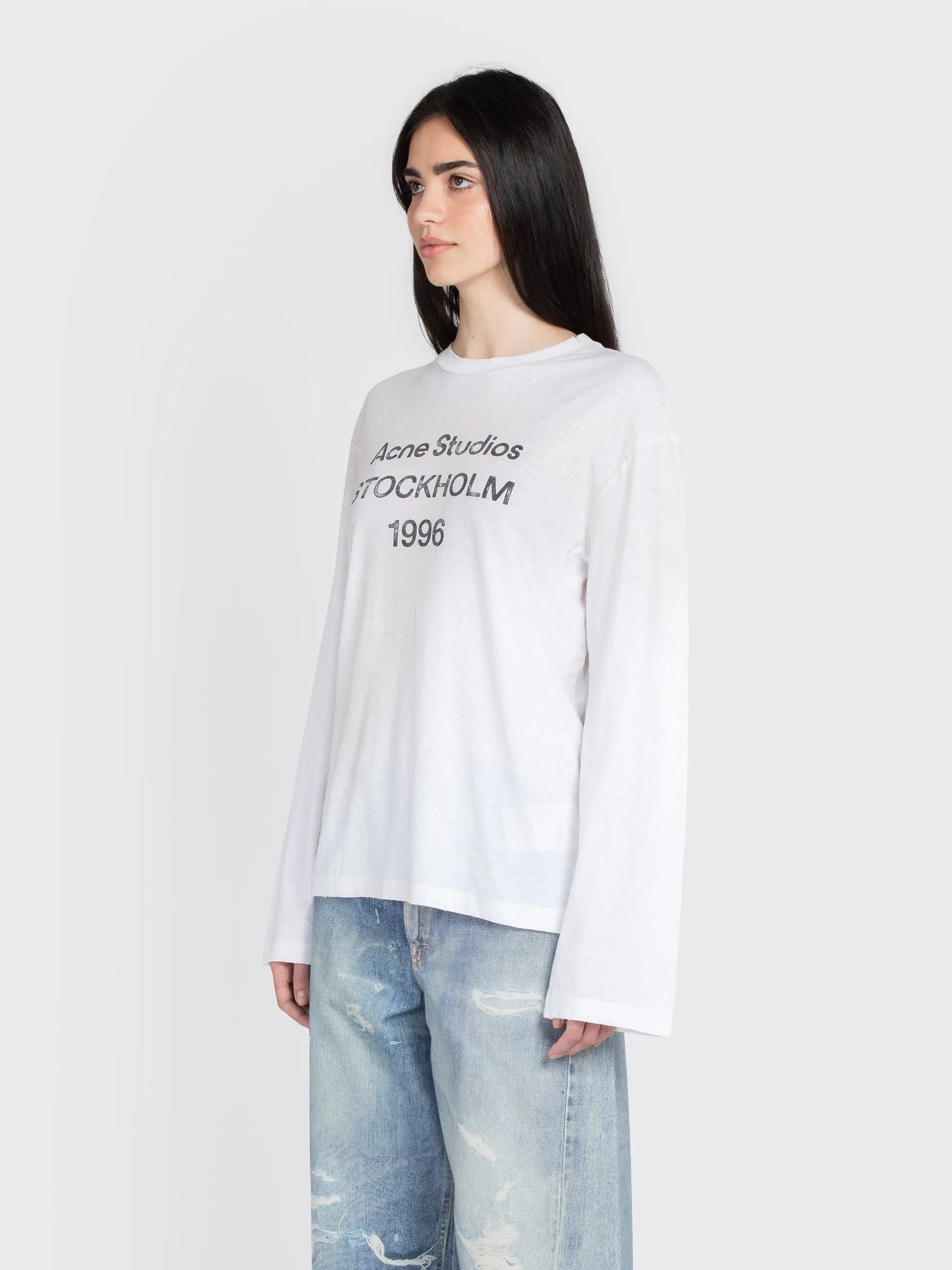 Relaxed Logo Long Sleeve T-Shirt