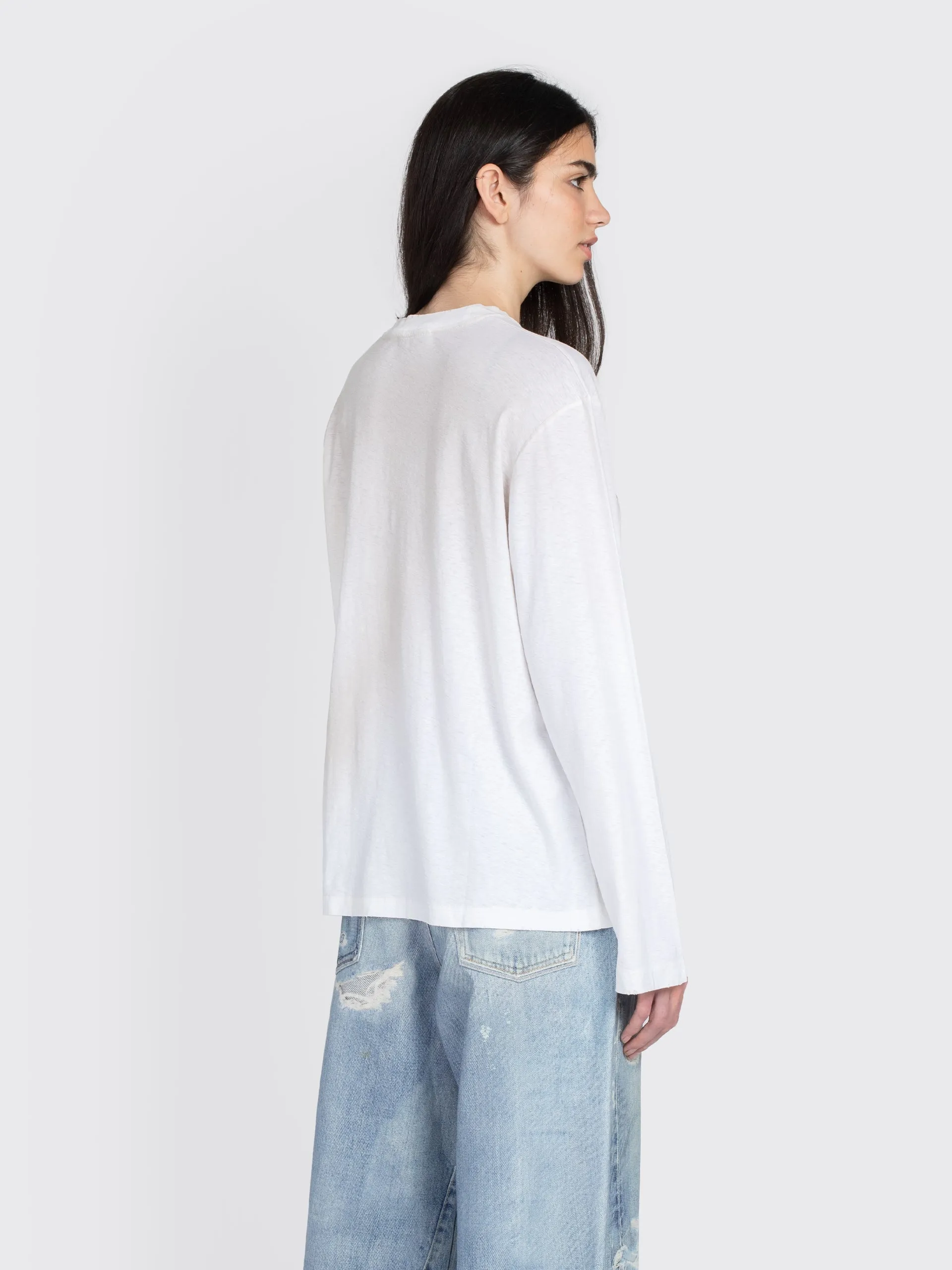 Relaxed Logo Long Sleeve T-Shirt